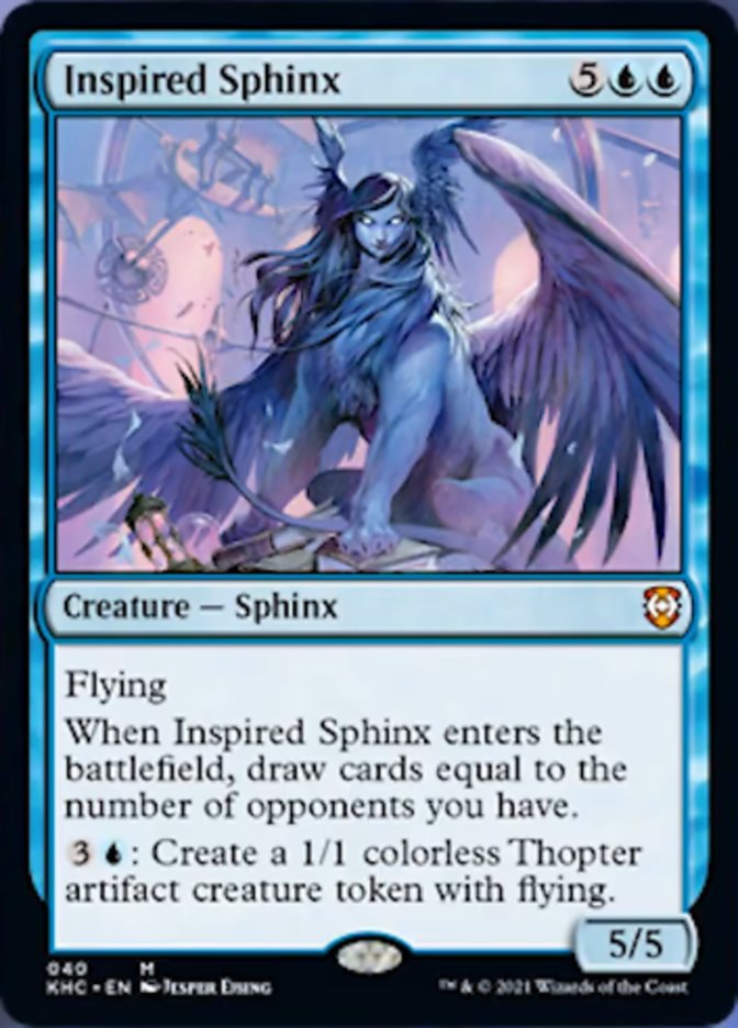 Inspired Sphinx [Kaldheim Commander] | North Game Den