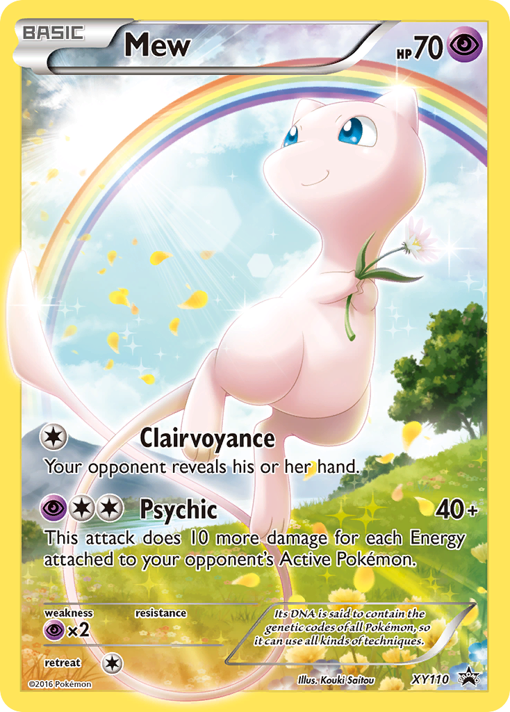 Mew (XY110) [XY: Black Star Promos] | North Game Den