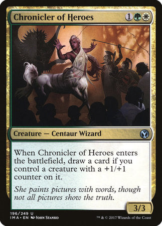Chronicler of Heroes [Iconic Masters] | North Game Den