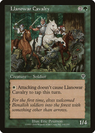 Llanowar Cavalry [Invasion] | North Game Den