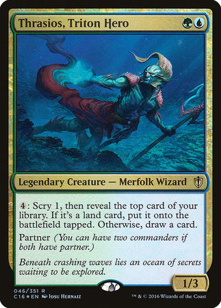 Thrasios, Triton Hero [Commander 2016] | North Game Den