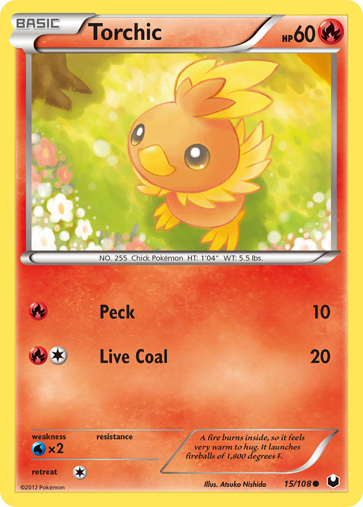 Torchic (15/108) [Black & White: Dark Explorers] | North Game Den