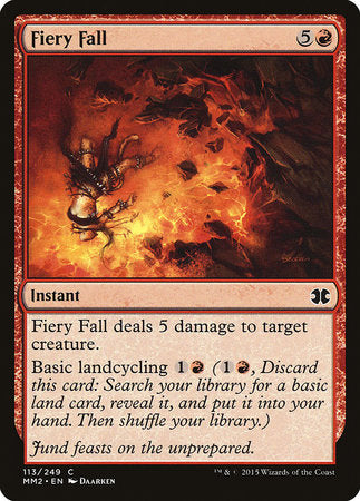 Fiery Fall [Modern Masters 2015] | North Game Den