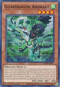 Guardragon Andrake [MP20-EN011] Common | North Game Den