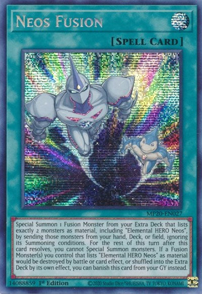 Neos Fusion [MP20-EN027] Prismatic Secret Rare | North Game Den