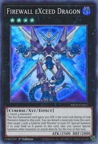 Firewall eXceed Dragon [MP20-EN067] Super Rare | North Game Den