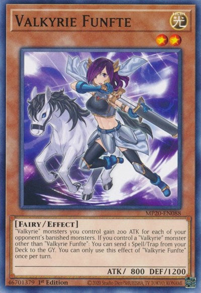 Valkyrie Funfte [MP20-EN088] Common | North Game Den