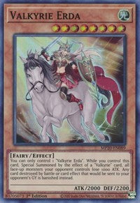 Valkyrie Erda [MP20-EN089] Super Rare | North Game Den