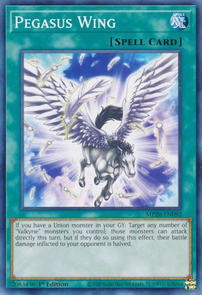 Pegasus Wing [MP20-EN092] Common | North Game Den