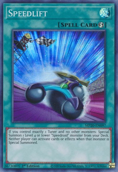 Speedlift [MP20-EN097] Super Rare | North Game Den