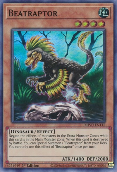 Beatraptor [MP20-EN115] Super Rare | North Game Den