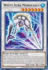 White Aura Monoceros [MP20-EN142] Rare | North Game Den