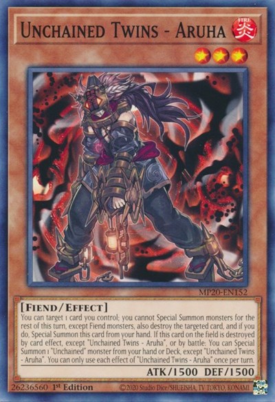 Unchained Twins - Aruha [MP20-EN152] Common | North Game Den