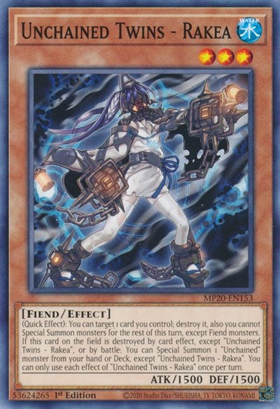 Unchained Twins - Rakea [MP20-EN153] Common | North Game Den