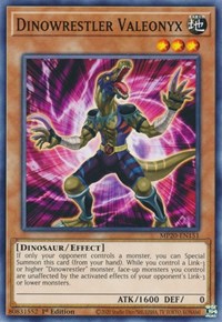 Dinowrestler Valeonyx [MP20-EN151] Common | North Game Den