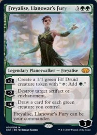 Freyalise, Llanowar's Fury [Commander Collection: Green] | North Game Den