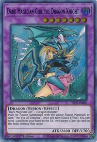 Dark Magician Girl the Dragon Knight (Alternate Art) (Blue) [DLCS-EN006] Ultra Rare | North Game Den