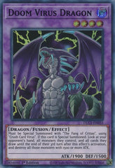 Doom Virus Dragon (Green) [DLCS-EN055] Ultra Rare | North Game Den