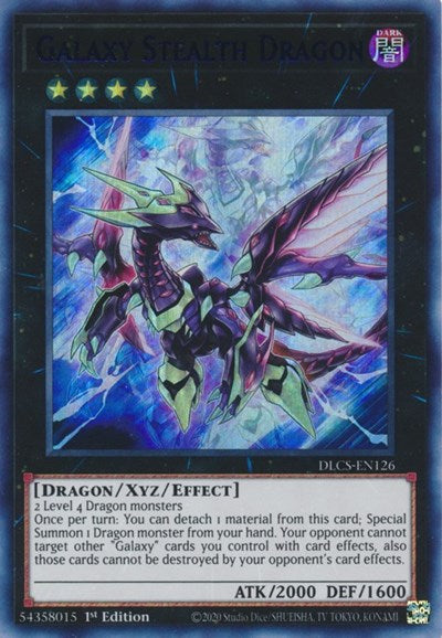 Galaxy Stealth Dragon (Blue) [DLCS-EN126] Ultra Rare | North Game Den