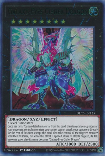 Galaxy-Eyes Cipher Dragon (Green) [DLCS-EN125] Ultra Rare | North Game Den