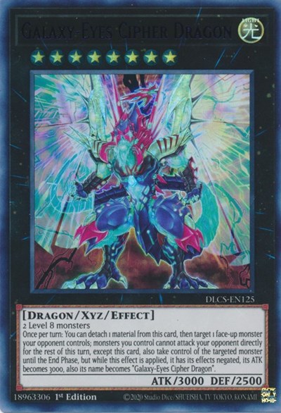 Galaxy-Eyes Cipher Dragon (Purple) [DLCS-EN125] Ultra Rare | North Game Den