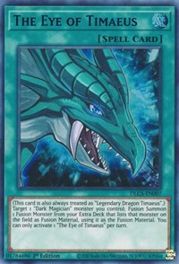 The Eye of Timaeus (Blue) [DLCS-EN007] Ultra Rare | North Game Den