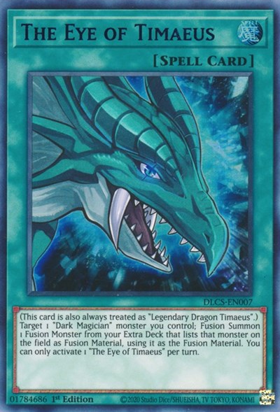 The Eye of Timaeus (Blue) [DLCS-EN007] Ultra Rare | North Game Den