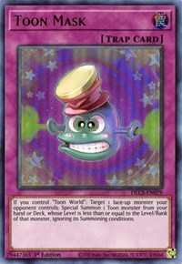 Toon Mask (Green) [DLCS-EN079] Ultra Rare | North Game Den