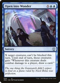 Open into Wonder [Zendikar Rising Commander] | North Game Den