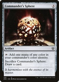 Commander's Sphere [Zendikar Rising Commander] | North Game Den