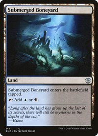 Submerged Boneyard [Zendikar Rising Commander] | North Game Den