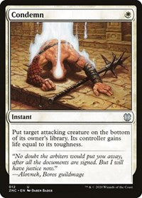 Condemn [Zendikar Rising Commander] | North Game Den