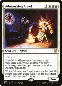 Admonition Angel [Zendikar Rising Commander] | North Game Den