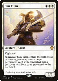 Sun Titan [Zendikar Rising Commander] | North Game Den