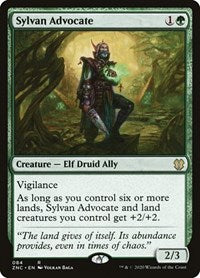 Sylvan Advocate [Zendikar Rising Commander] | North Game Den