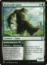 Beanstalk Giant [Zendikar Rising Commander] | North Game Den