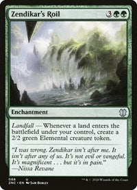 Zendikar's Roil [Zendikar Rising Commander] | North Game Den