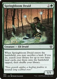 Springbloom Druid [Zendikar Rising Commander] | North Game Den