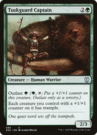 Tuskguard Captain [Zendikar Rising Commander] | North Game Den