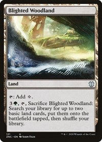 Blighted Woodland [Zendikar Rising Commander] | North Game Den