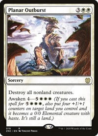 Planar Outburst [Zendikar Rising Commander] | North Game Den
