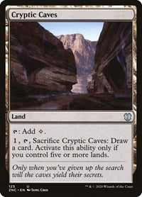 Cryptic Caves [Zendikar Rising Commander] | North Game Den