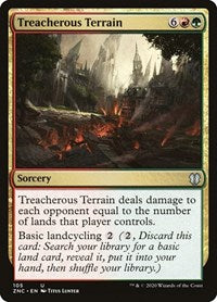 Treacherous Terrain [Zendikar Rising Commander] | North Game Den