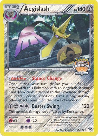 Aegislash (85/146) (Regional Championship Promo) [XY: Base Set] | North Game Den