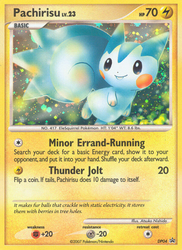 Pachirisu (DP04) [Diamond & Pearl: Black Star Promos] | North Game Den