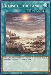 Demise of the Land [OP14-EN019] Common | North Game Den
