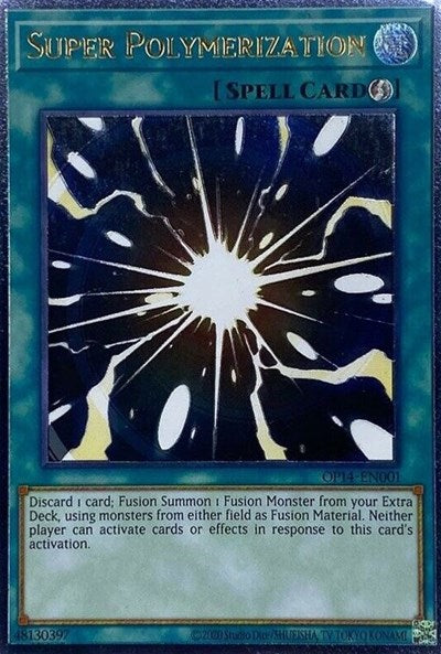 Super Polymerization [OP14-EN001] Ultimate Rare | North Game Den