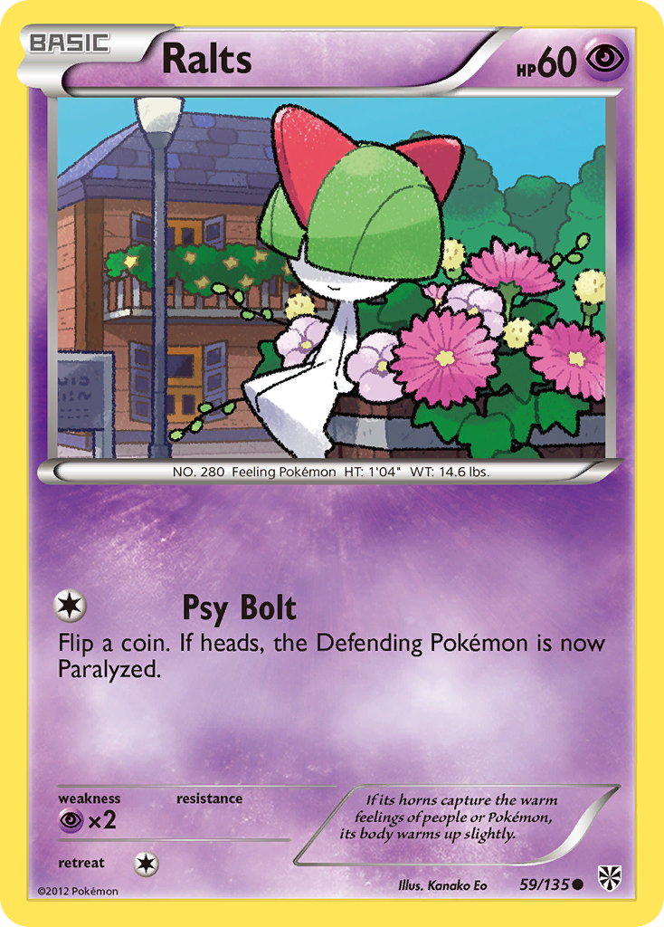 Ralts (59/135) [Black & White: Plasma Storm] | North Game Den