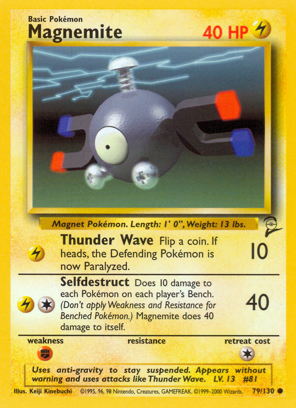 Magnemite (79/130) [Base Set 2] | North Game Den