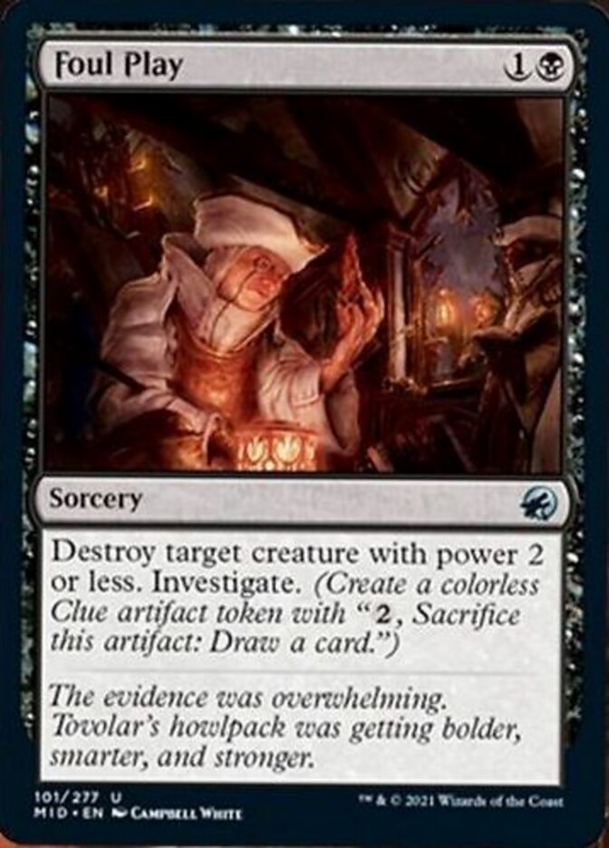 Foul Play [Innistrad: Midnight Hunt] | North Game Den